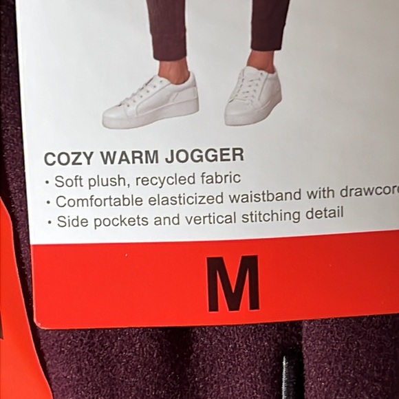 Monde wine tasting cozy warm joggers size medium - Picture 7 of 12